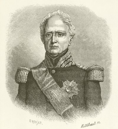 Marschall Thomas Bugeaud von Etienne Antoine Eugene Ronjat